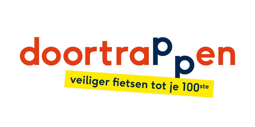 Logo Doortrappen - Fietsen tot je 100ste